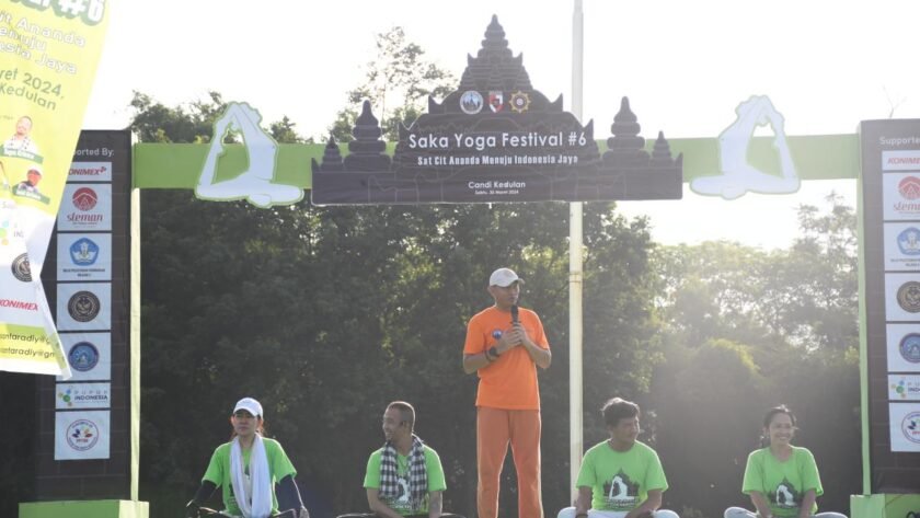Sambutan Ketua Panitia Nasional Dharma Santi Brigjen. TNI. I Ketut Gede Wetan Pastia